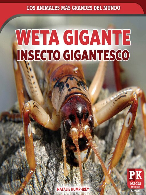 Title details for Weta gigante by Natalie Humphrey - Available